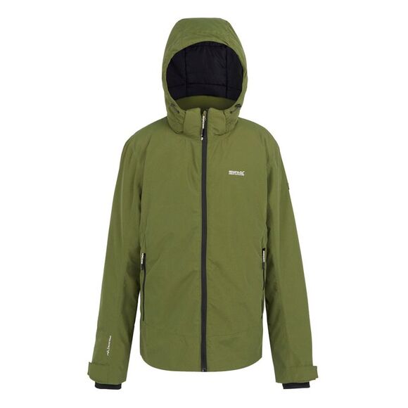 Regatta Mens Frelton Waterproof Insulated Jacket / Nephrite Green/Black